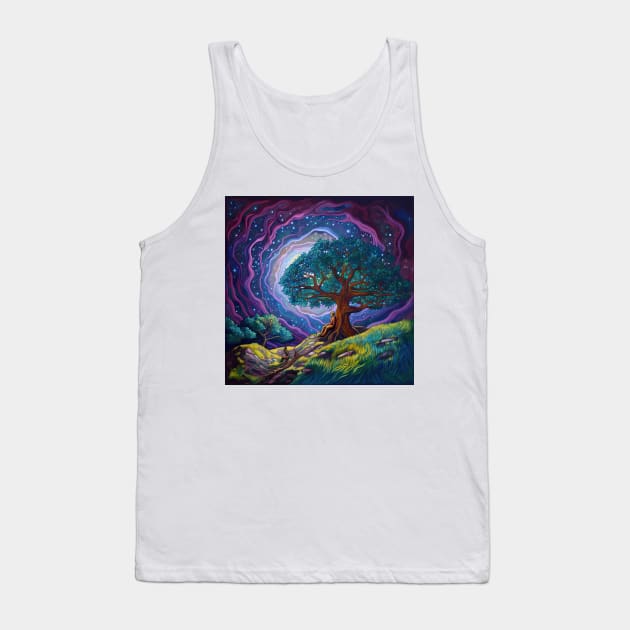 Psychedelic Paradise Tank Top by thewandswant